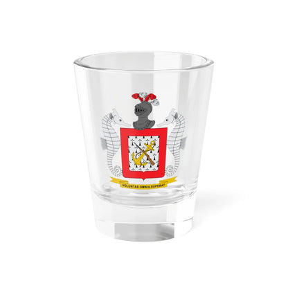 Escudo Infanteria de Marina de Colombia (Colombia) (Coat of Arms) Shot Glass 1.5oz 1.5oz - Go Mug Yourself