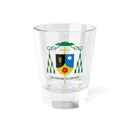 Escudo José Roberto López Londoño (Colombia) (Coat of Arms) Shot Glass 1.5oz 1.5oz - Go Mug Yourself