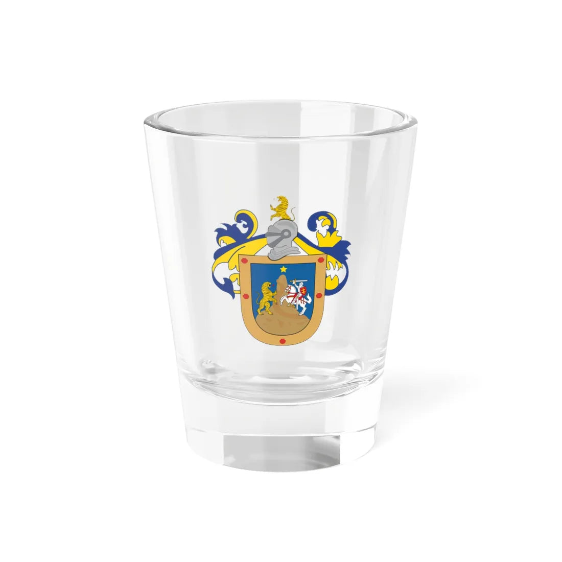 ESCUDO Juan Michel (Mexico) (Coat of Arms) Shot Glass 1.5oz 1.5oz - Go Mug Yourself