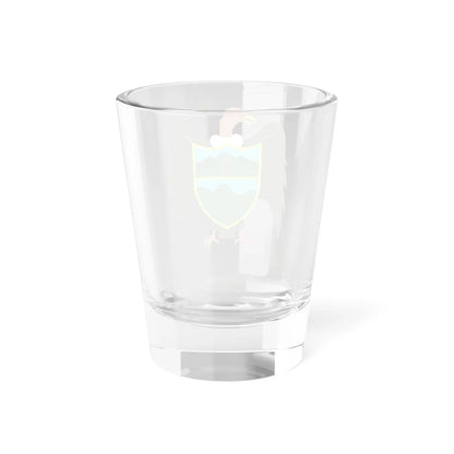 Escudo Mariscal Luzuriaga (Peru) (Coat of Arms) Shot Glass 1.5oz - Go Mug Yourself