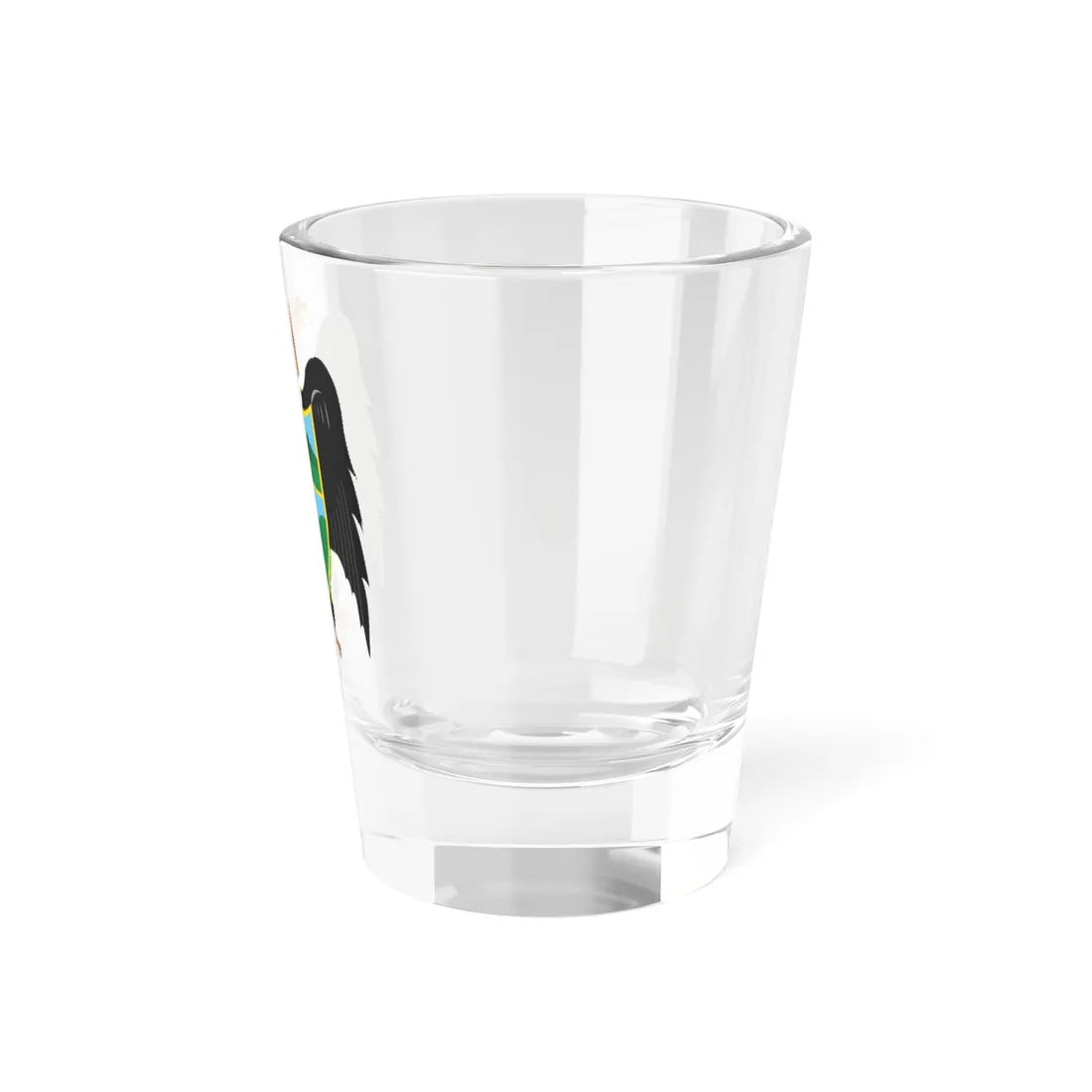 Escudo Mariscal Luzuriaga (Peru) (Coat of Arms) Shot Glass 1.5oz - Go Mug Yourself