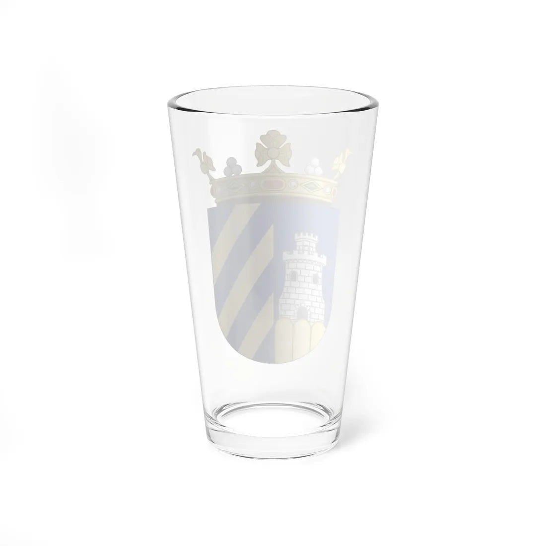 Escudo marquesal Platoni (Spain) (Coat of Arms) Pint Glass 16oz - Go Mug Yourself