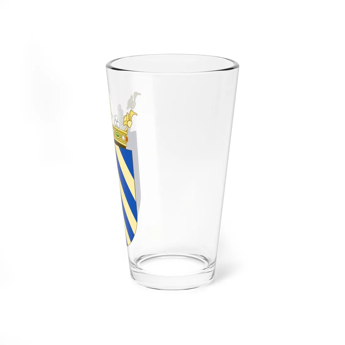 Escudo marquesal Platoni (Spain) (Coat of Arms) Pint Glass 16oz - Go Mug Yourself