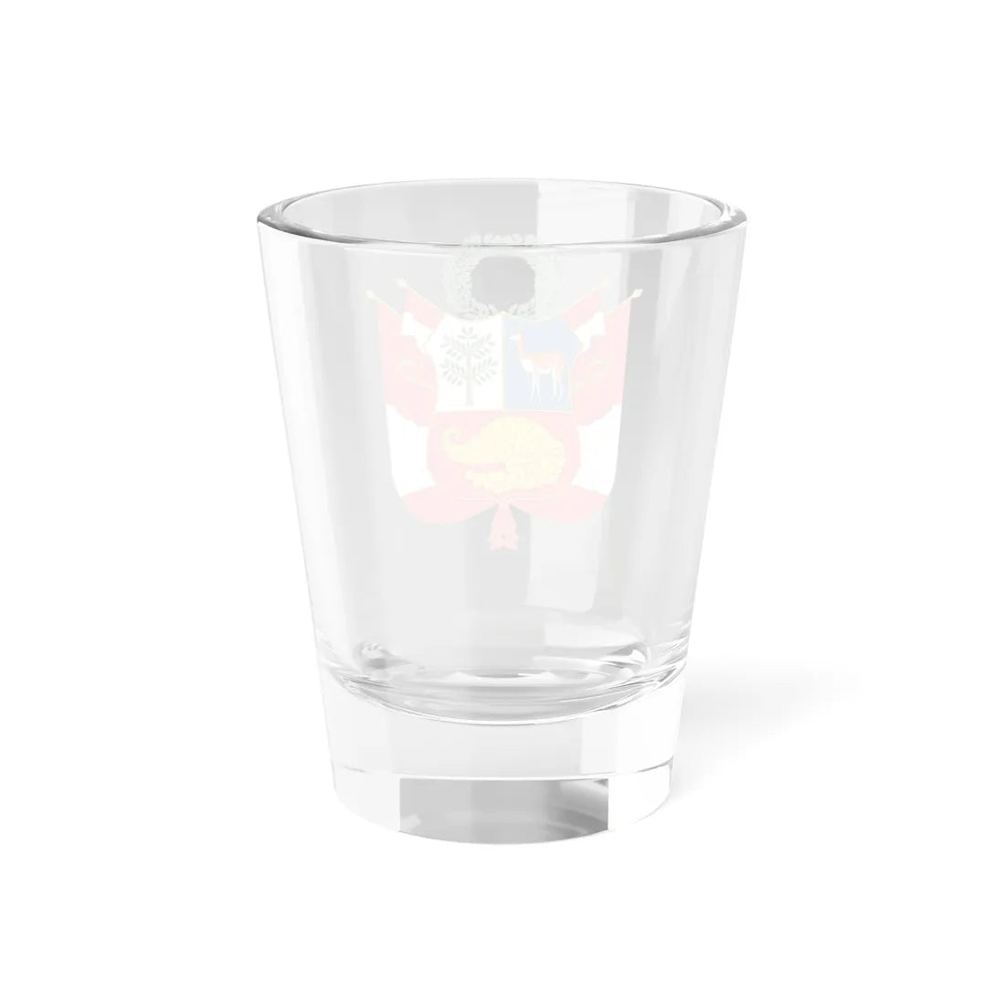 Escudo nacional del Perú (Peru) (Coat of Arms) Shot Glass 1.5oz - Go Mug Yourself