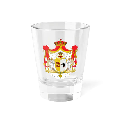 Escudo Oficial de la Casa de Osorio de Moscoso (Portugal) (Coat of Arms) Shot Glass 1.5oz 1.5oz - Go Mug Yourself