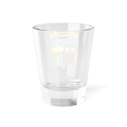 Escudo plano de Acevedo Huila (Colombia) (Coat of Arms) Shot Glass 1.5oz - Go Mug Yourself