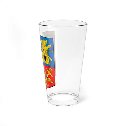 Escudo Policia Militar-Colombia (Colombia) (Coat of Arms) Pint Glass 16oz - Go Mug Yourself