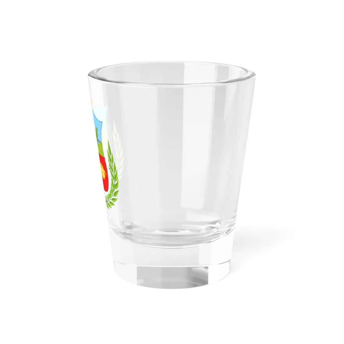 Escudo Región Apurimac (Peru) (Coat of Arms) Shot Glass 1.5oz - Go Mug Yourself