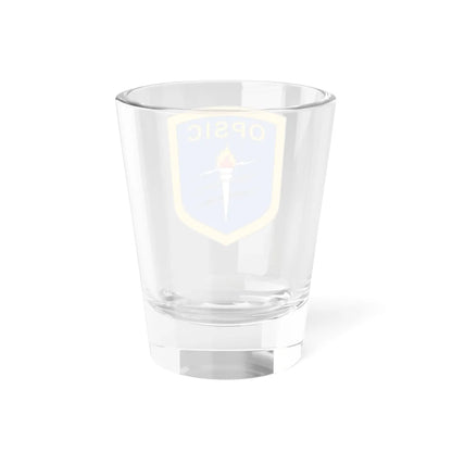 Escudo Relaciones Civíles y Militares-Colombia (Colombia) (Coat of Arms) Shot Glass 1.5oz - Go Mug Yourself