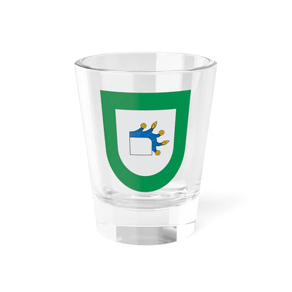 Escudo San Jerónimo Xayacatlán (Mexico) (Coat of Arms) Shot Glass 1.5oz 1.5oz - Go Mug Yourself