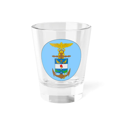 Escudo Sanidad Armada Nacional de Colombia (Colombia) (Coat of Arms) Shot Glass 1.5oz 1.5oz - Go Mug Yourself