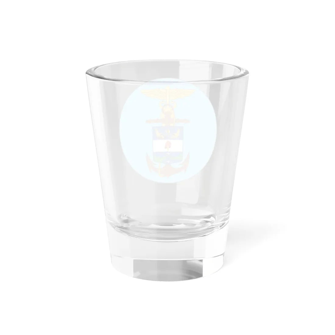 Escudo Sanidad Armada Nacional de Colombia (Colombia) (Coat of Arms) Shot Glass 1.5oz - Go Mug Yourself