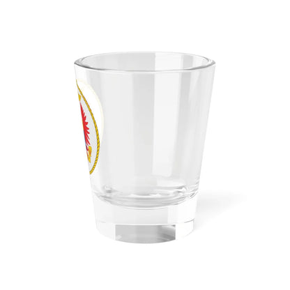 Escudo Sanidad de la Fuerza Aerea Colombiana (Colombia) (Coat of Arms) Shot Glass 1.5oz - Go Mug Yourself