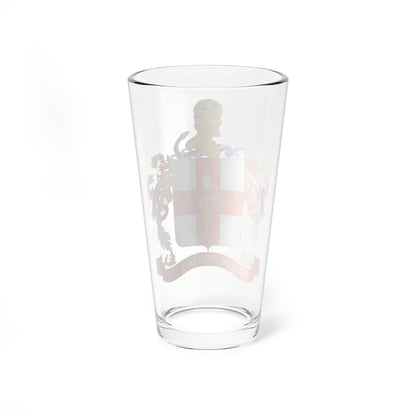 Escudo Sanidad Ejercito de Colombia (Colombia) (Coat of Arms) Pint Glass 16oz - Go Mug Yourself