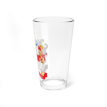 Escudo Sanidad Ejercito de Colombia (Colombia) (Coat of Arms) Pint Glass 16oz - Go Mug Yourself