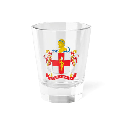 Escudo Sanidad Ejercito de Colombia (Colombia) (Coat of Arms) Shot Glass 1.5oz 1.5oz - Go Mug Yourself