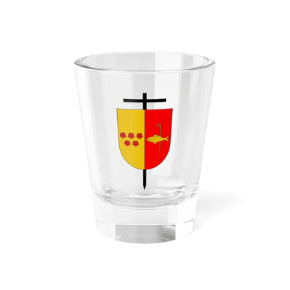 Escudo Seminario Mayor de Girardota (Colombia) (Coat of Arms) Shot Glass 1.5oz 1.5oz - Go Mug Yourself