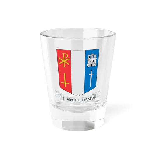 Escudo Seminario Mayor de Pereira (Colombia) (Coat of Arms) Shot Glass 1.5oz 1.5oz - Go Mug Yourself