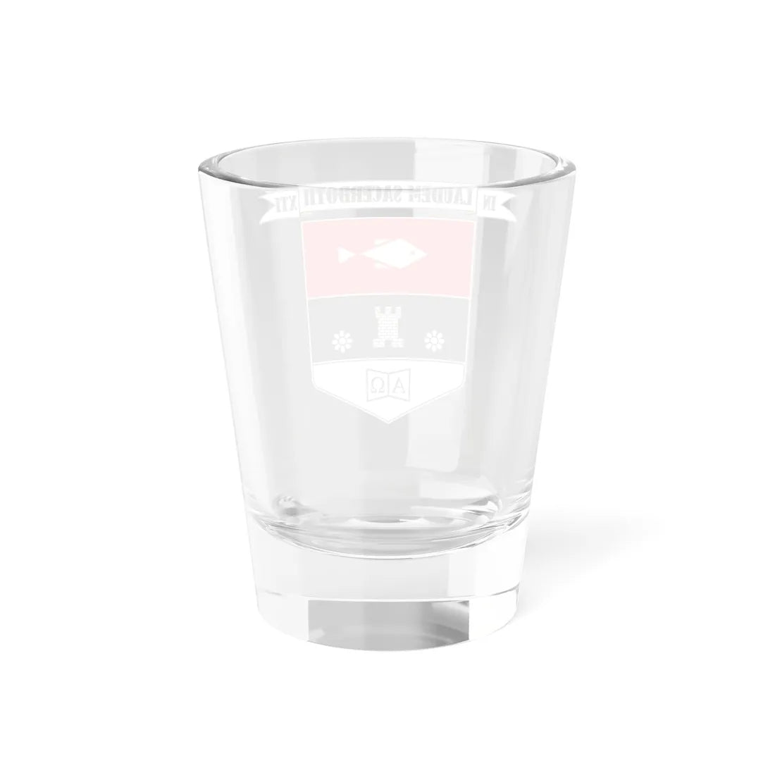 Escudo Seminario Nacional Cristo Sacerdote (Colombia) (Coat of Arms) Shot Glass 1.5oz - Go Mug Yourself