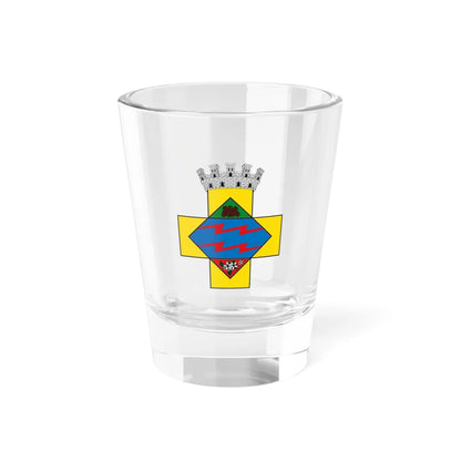 Escudo Símbolo Cívico Chinchiná Caldas (Colombia) (Coat of Arms) Shot Glass 1.5oz 1.5oz - Go Mug Yourself