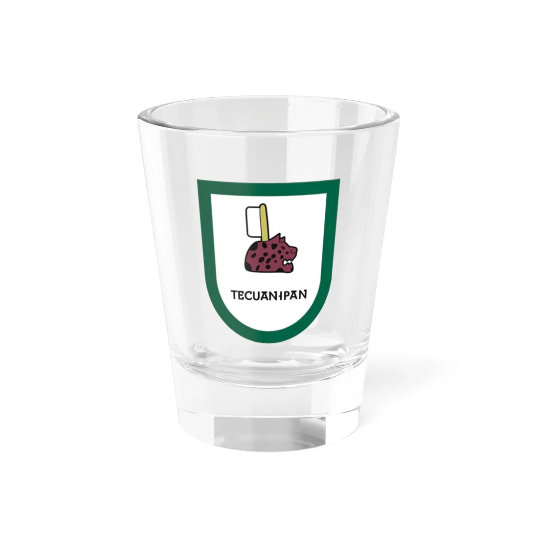 Escudo Tecuanipan (Mexico) (Coat of Arms) Shot Glass 1.5oz 1.5oz - Go Mug Yourself