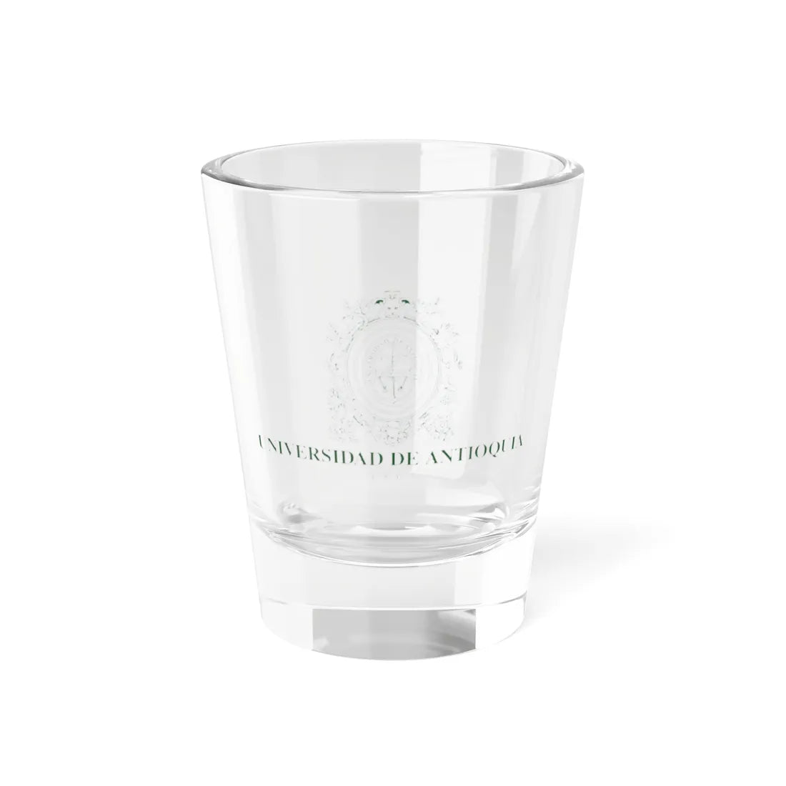 Escudo-UdeA-Nombre-Completo (Colombia) (Coat of Arms) Shot Glass 1.5oz 1.5oz - Go Mug Yourself