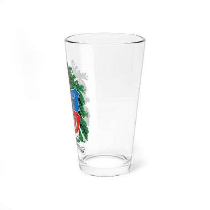 Escudo Universidad Nacional de Colombia (Colombia) (Coat of Arms) Pint Glass 16oz - Go Mug Yourself