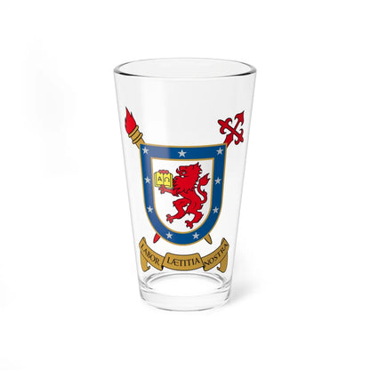 Escudo USACH (Chile) (Coat of Arms) Pint Glass 16oz 16oz - Go Mug Yourself