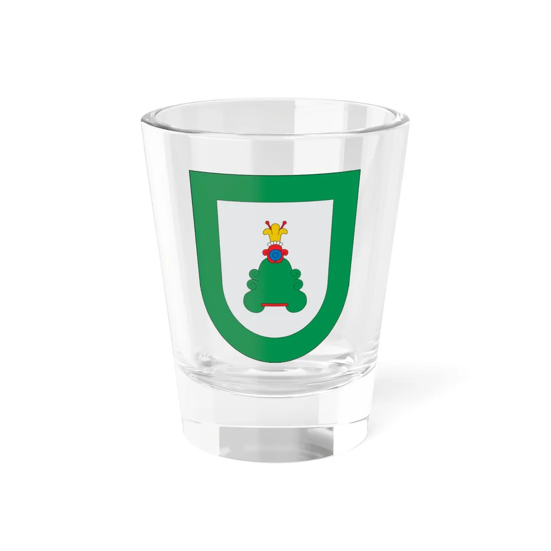Escudo Xochiltepec (Mexico) (Coat of Arms) Shot Glass 1.5oz 1.5oz - Go Mug Yourself