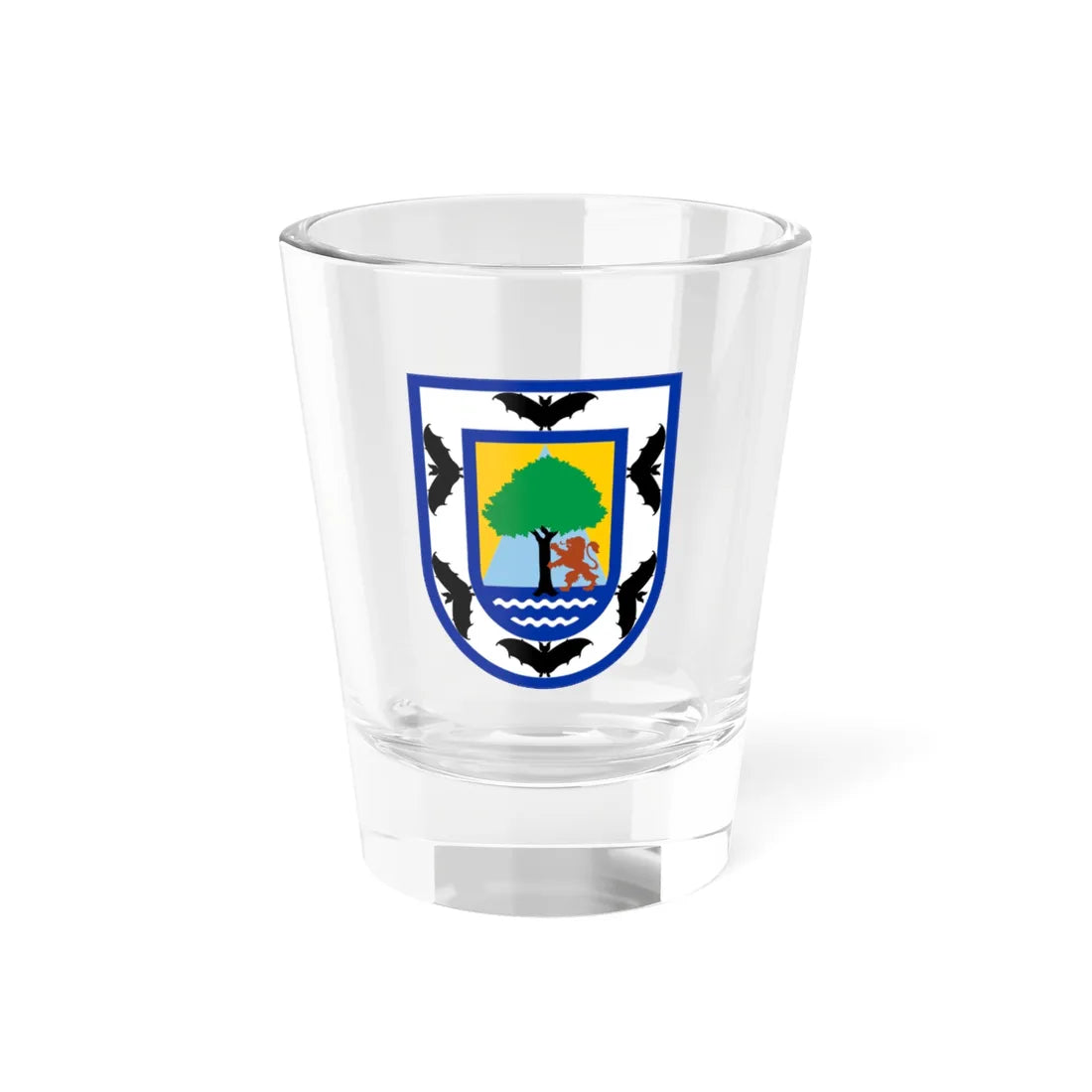 EscudoArmas SantaFedeAntioquia (Colombia) (Coat of Arms) Shot Glass 1.5oz 1.5oz - Go Mug Yourself