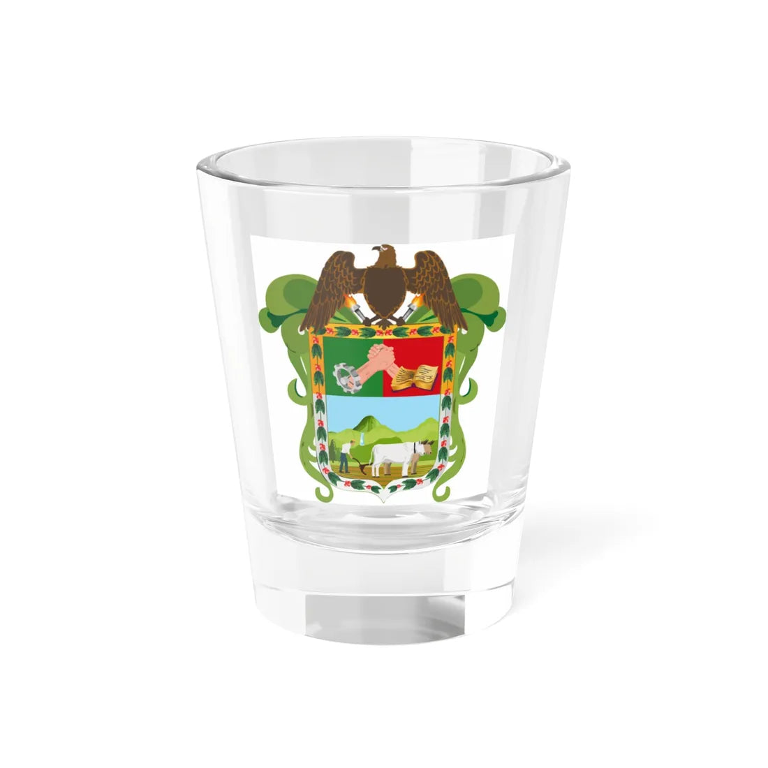 EscudoNeira1 (Colombia) (Coat of Arms) Shot Glass 1.5oz 1.5oz - Go Mug Yourself