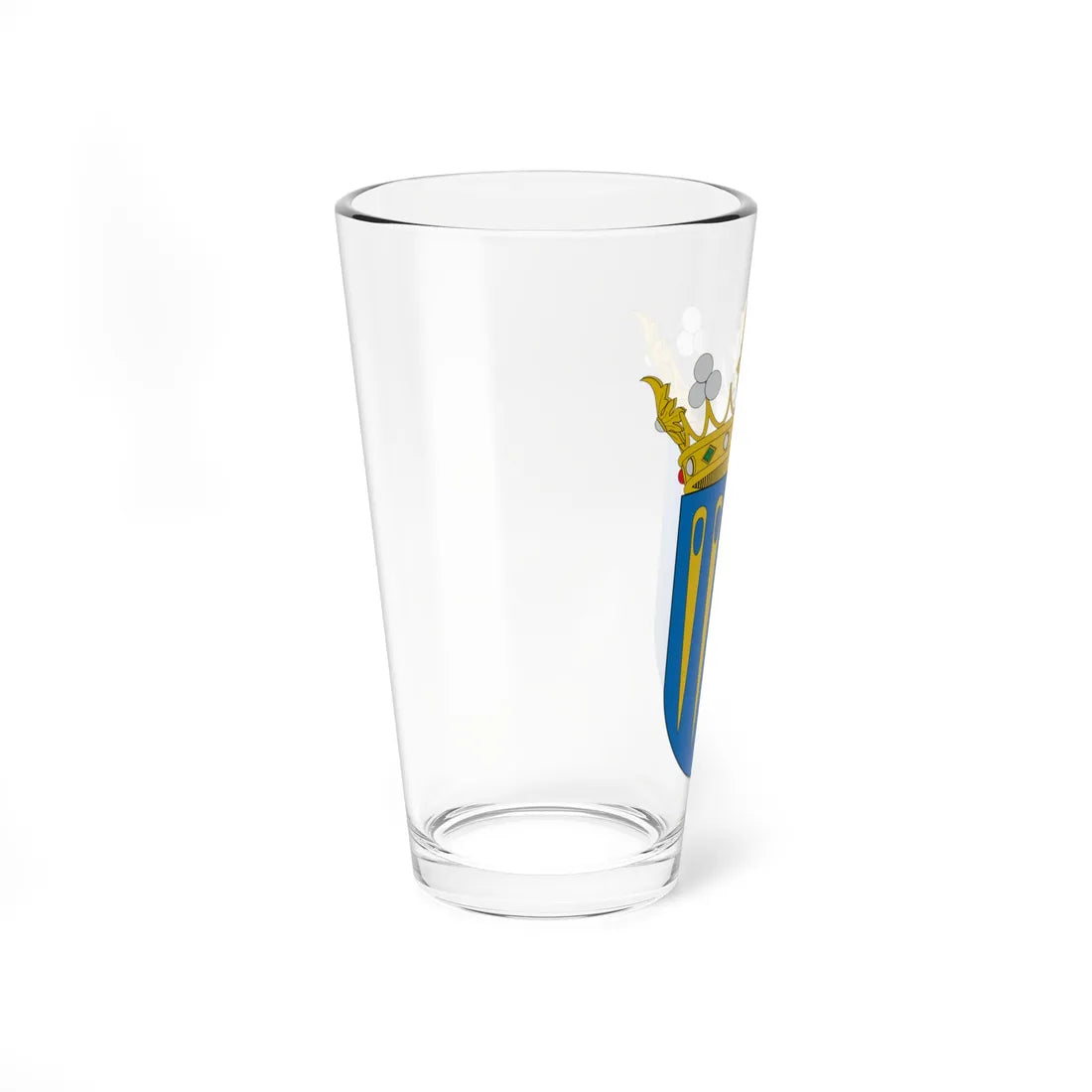 Escut dAgullana (Spain) (Coat of Arms) Pint Glass 16oz - Go Mug Yourself