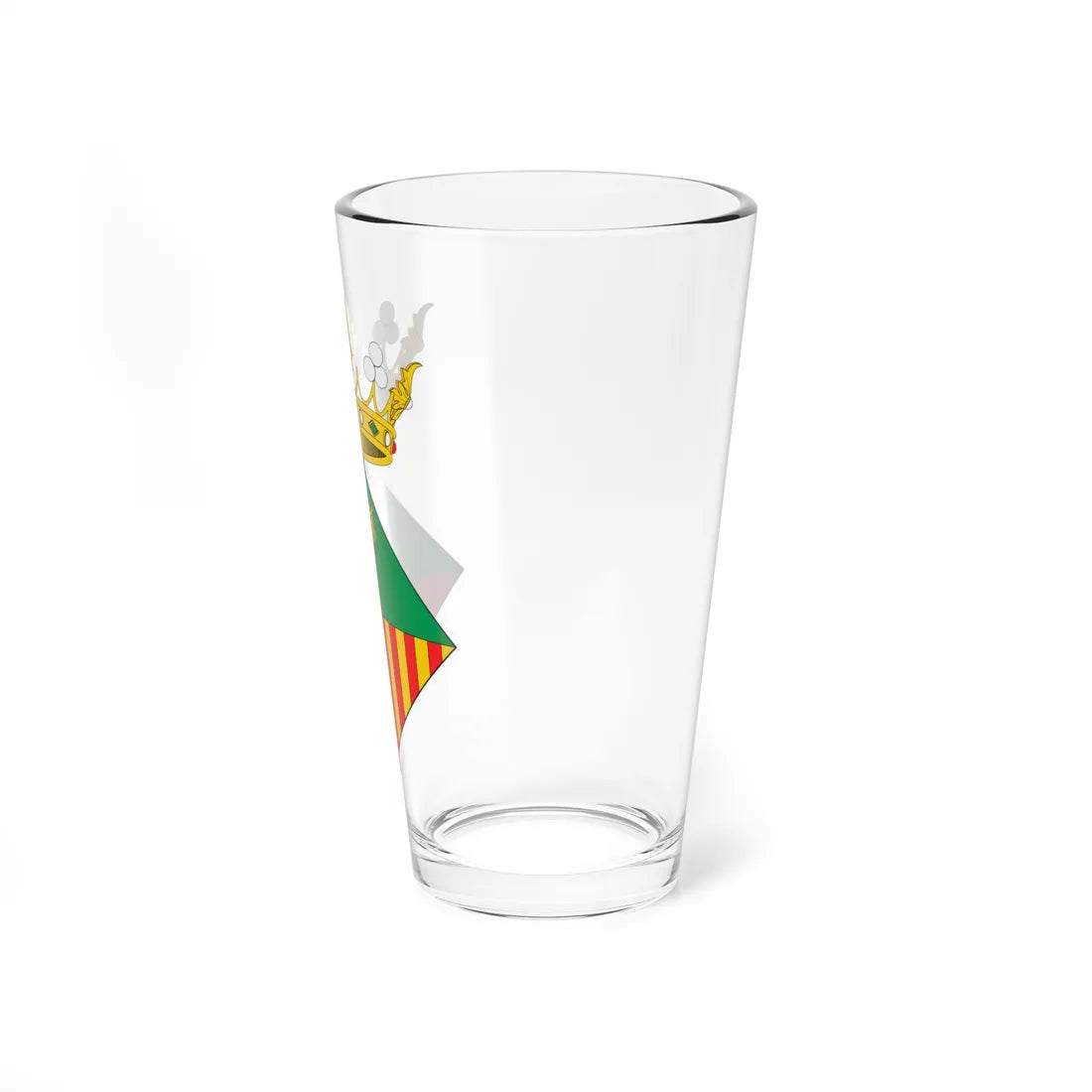 Escut dAitona (Spain) (Coat of Arms) Pint Glass 16oz - Go Mug Yourself