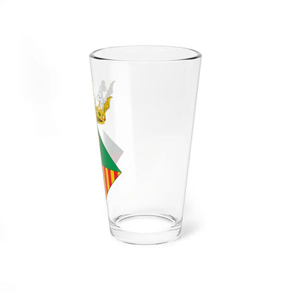 Escut dAitona (Spain) (Coat of Arms) Pint Glass 16oz - Go Mug Yourself