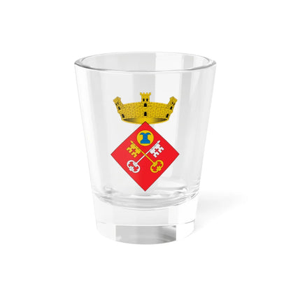 Escut dAlbanyà (Spain) (Coat of Arms) Shot Glass 1.5oz 1.5oz - Go Mug Yourself