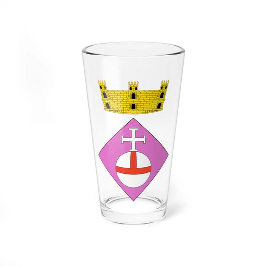 Escut dAlbatàrrec (Spain) (Coat of Arms) Pint Glass 16oz 16oz - Go Mug Yourself