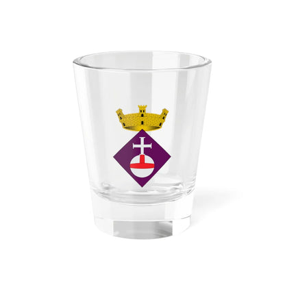 Escut dAlbatàrrec THV-ES (Spain) (Coat of Arms) Shot Glass 1.5oz 1.5oz - Go Mug Yourself