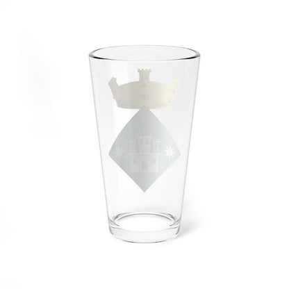 Escut dAlbons (Spain) (Coat of Arms) Pint Glass 16oz - Go Mug Yourself