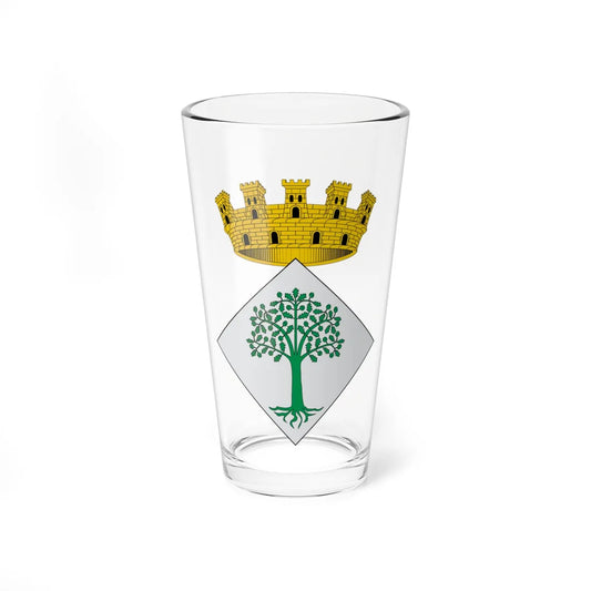 Escut dAlcarràs (Spain) (Coat of Arms) Pint Glass 16oz 16oz - Go Mug Yourself
