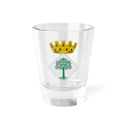 Escut dAlcarràs (Spain) (Coat of Arms) Shot Glass 1.5oz 1.5oz - Go Mug Yourself