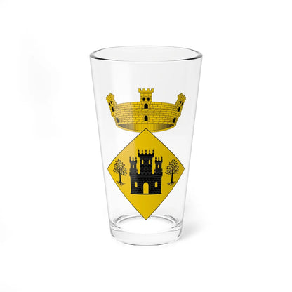 Escut dAlcoletge (Spain) (Coat of Arms) Pint Glass 16oz 16oz - Go Mug Yourself