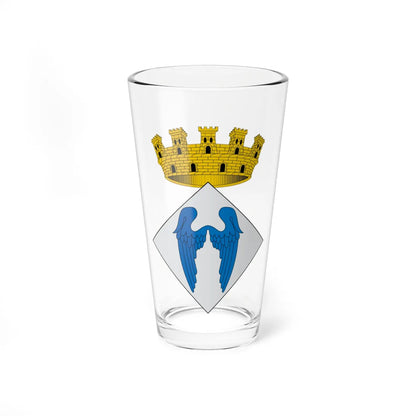 Escut dAldover (Spain) (Coat of Arms) Pint Glass 16oz 16oz - Go Mug Yourself