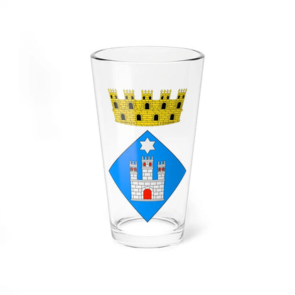 Escut dAlforja (Spain) (Coat of Arms) Pint Glass 16oz 16oz - Go Mug Yourself