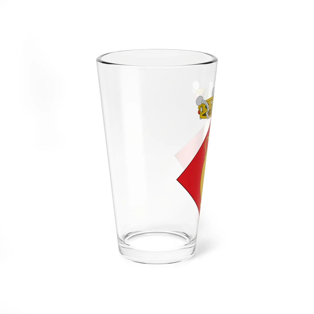 Escut dAlgerri (Spain) (Coat of Arms) Pint Glass 16oz - Go Mug Yourself