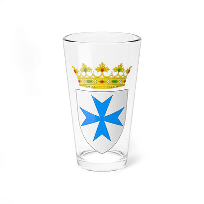 Escut dAlguaire (Spain) (Coat of Arms) Pint Glass 16oz 16oz - Go Mug Yourself