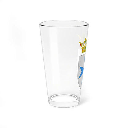 Escut dAlguaire (Spain) (Coat of Arms) Pint Glass 16oz - Go Mug Yourself