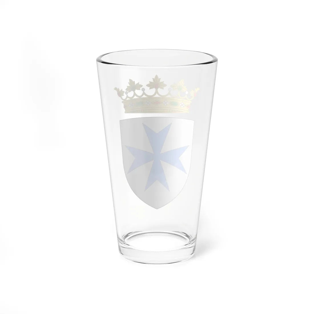 Escut dAlguaire (Spain) (Coat of Arms) Pint Glass 16oz - Go Mug Yourself