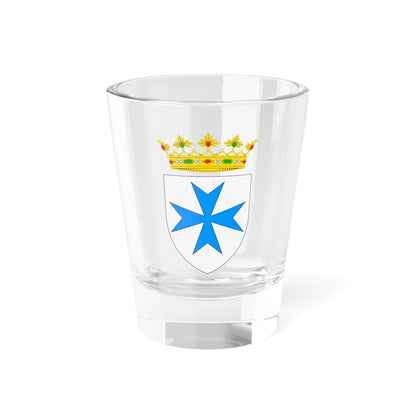 Escut dAlguaire (Spain) (Coat of Arms) Shot Glass 1.5oz 1.5oz - Go Mug Yourself