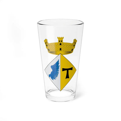 Escut dAlió (Spain) (Coat of Arms) Pint Glass 16oz 16oz - Go Mug Yourself