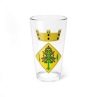 Escut dAlpicat (Spain) (Coat of Arms) Pint Glass 16oz 16oz - Go Mug Yourself
